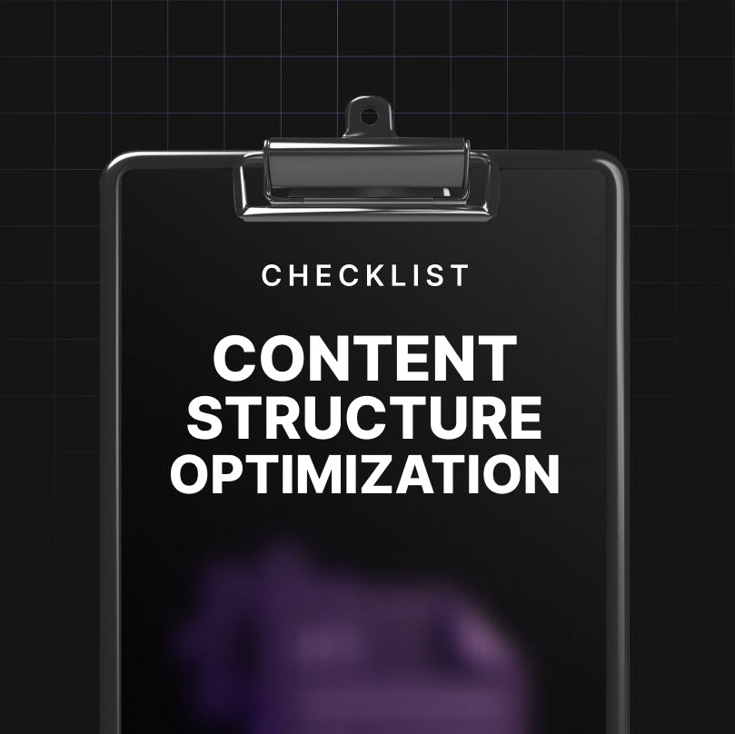 Content Structure Optimization
